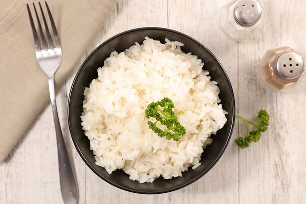 Der Tag des Entladens auf Reis hat keine Kontraindikationen. 