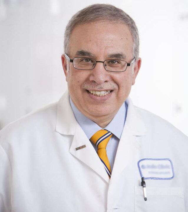 Dr. Osama Hamdiy, der eine chemische Diät zum Abnehmen entwickelte. 