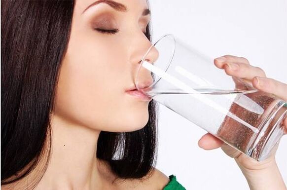 Wasser Gastritis