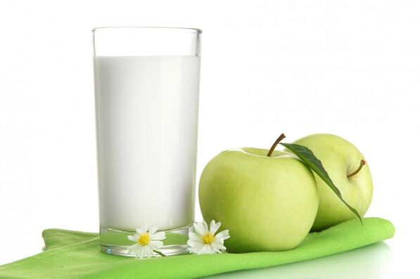 Kefir-Diät zur Gewichtsreduktion.