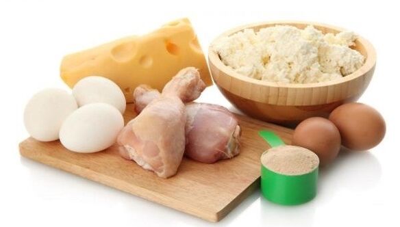 Eiweißnahrungsmittel für die Ernährung